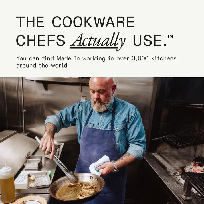 Made In 10" Stainless Steel Clad Frying Pan