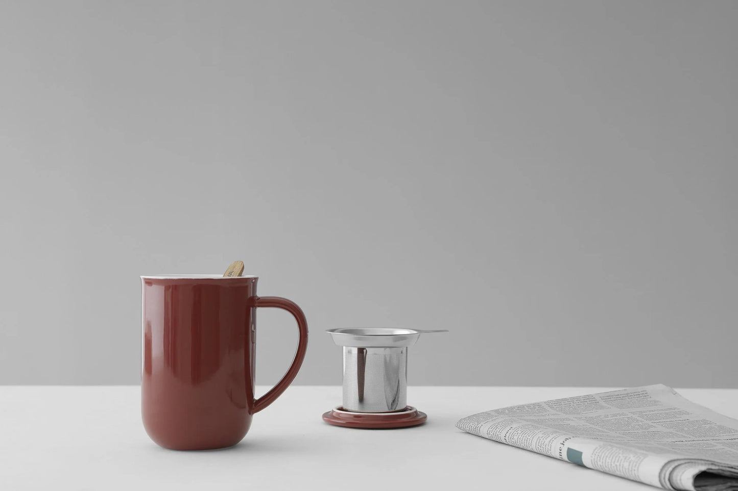 VIVA Minima Balance Tea Mug - Cranberry *25% OFF Clearance*