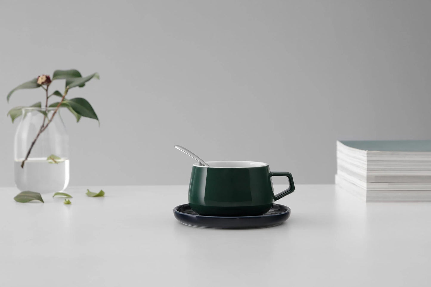 VIVA Classic Ella Tea Cup & Saucer - Pine Green (40% OFF *FINAL SALE*)