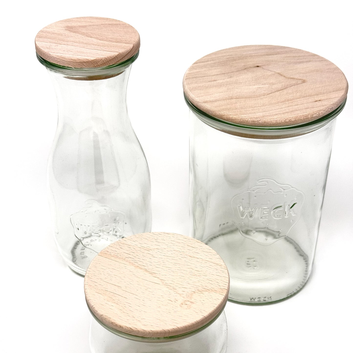 Weck Beechwood Wood Lid - Large (#100)