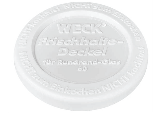 WECK White Fresh Cover - Small 5pk