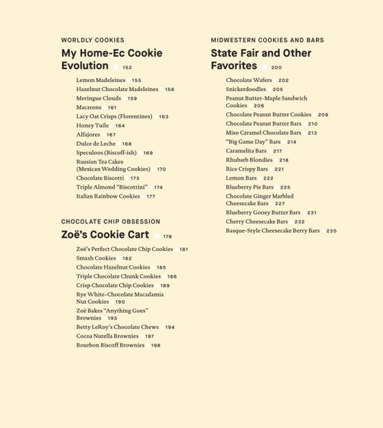 Zoe Bakes Cookies - Zoe Francois