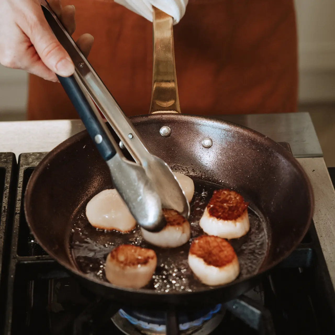 Made In 11" Tom Colicchio Seasoned Carbon Steel Frying Pan