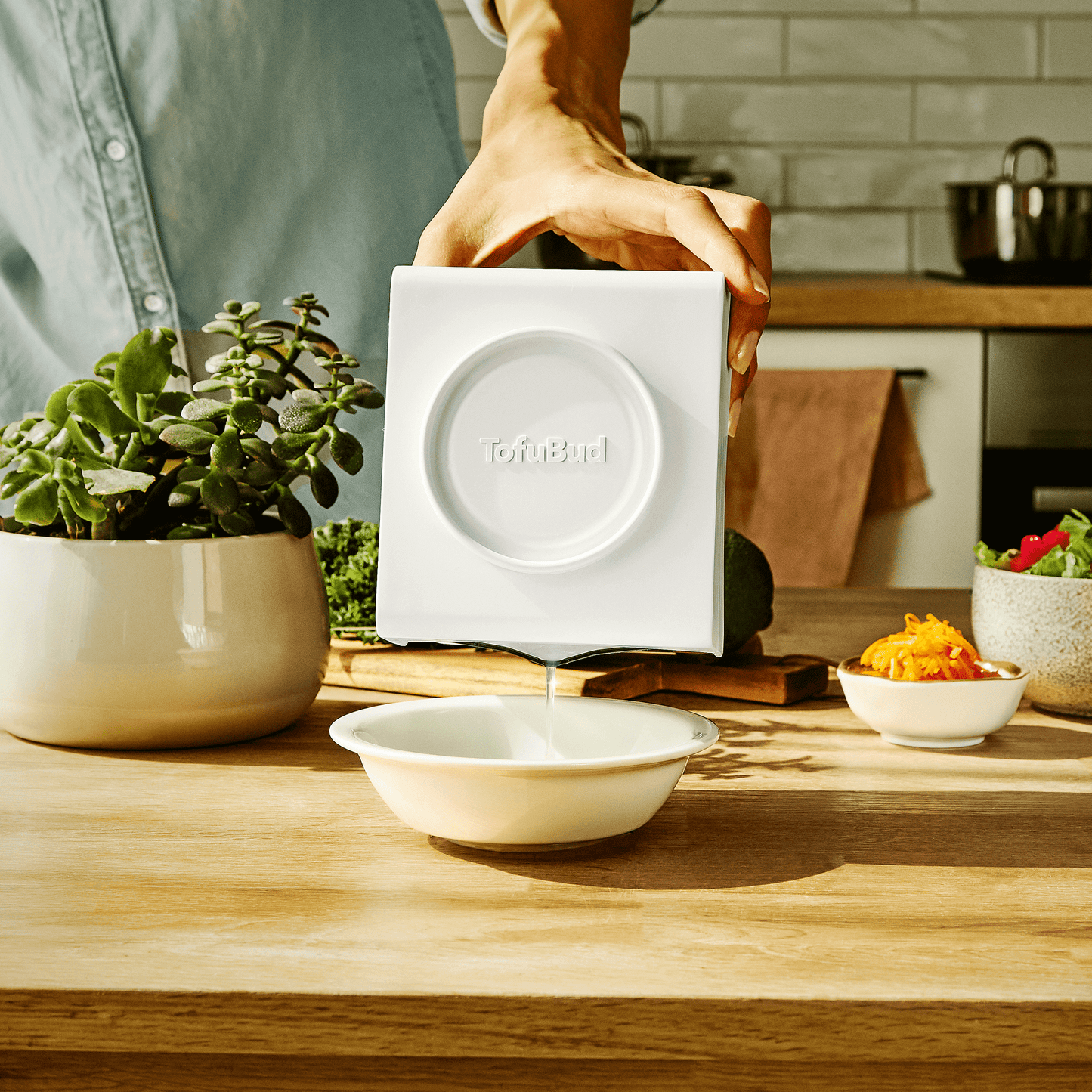TofuBud Tofu Press - Tofu Presser for Firm or Extra Firm