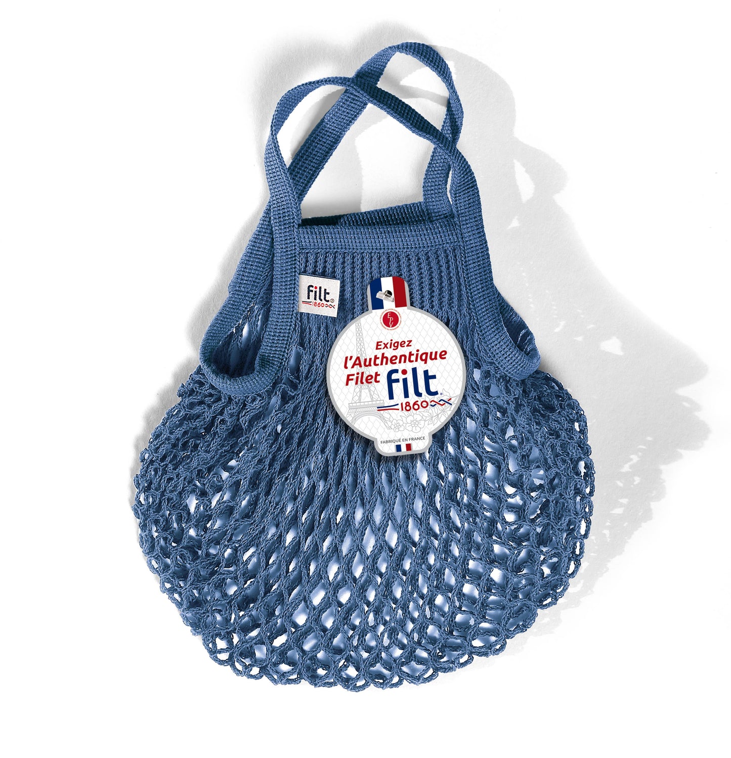 Net Shopping Bag Bleu Jean mini size