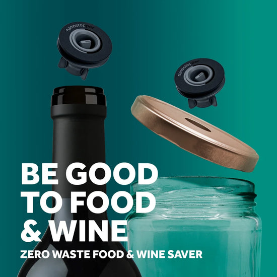 Airtender Food & Wine Vacuum Blister Pack Vacuum Set