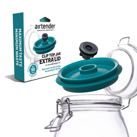 Airtender Vacuum Lid for Clip-Top Jars
