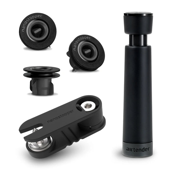 Airtender Food & Wine Vacuum Blister Pack Vacuum Set