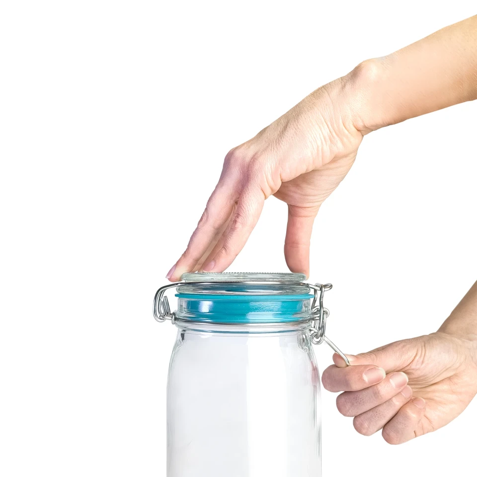 Airtender Clip-Top Vacuum Lid Set of 3 + 1 Pump