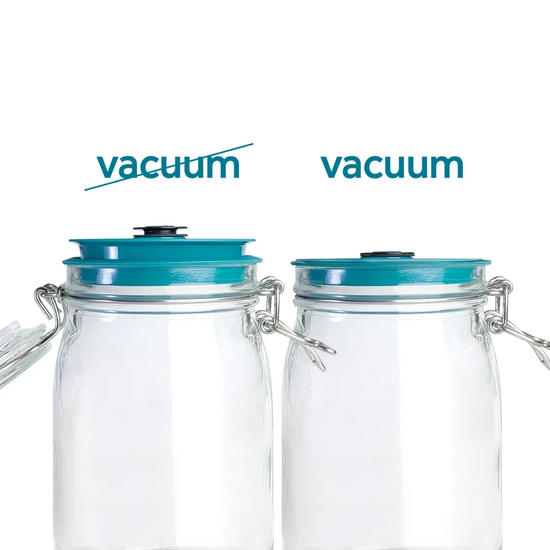 Airtender Vacuum Lid for Clip-Top Jars