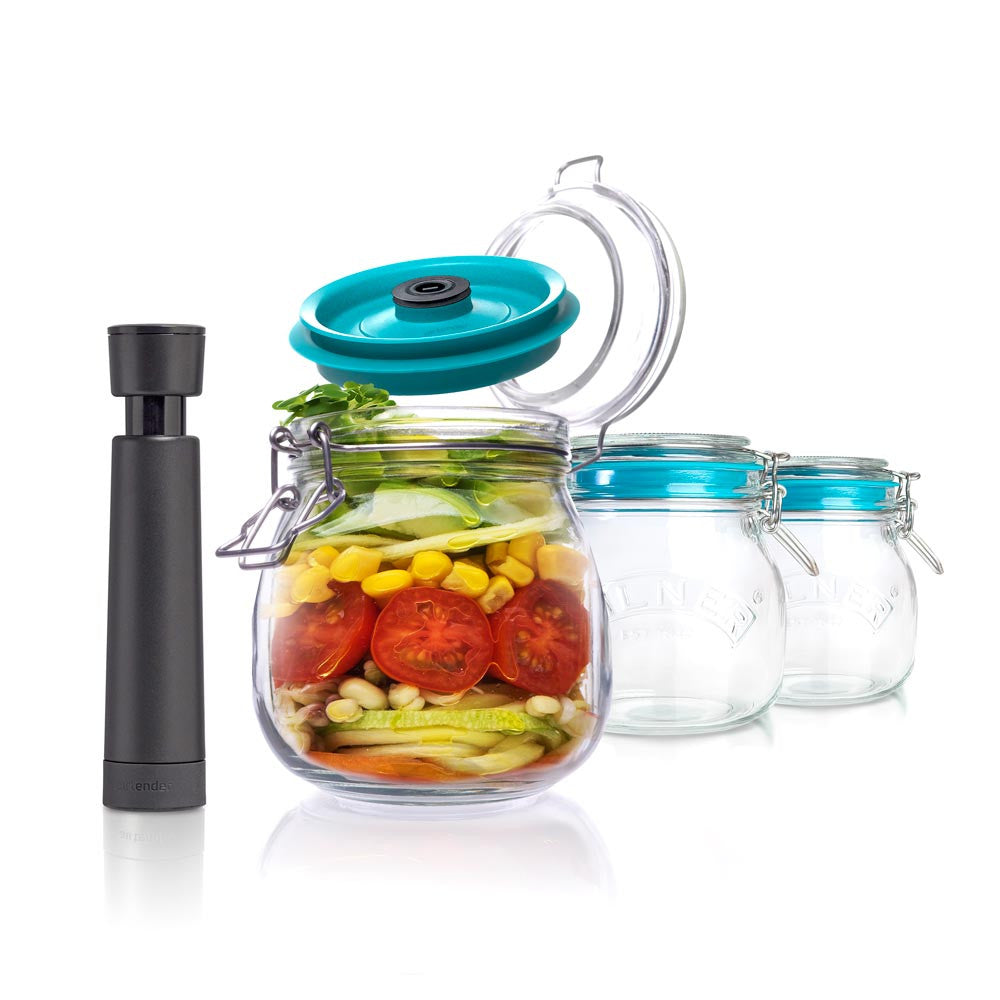 Airtender Vacuum Lid for Clip-Top Jars