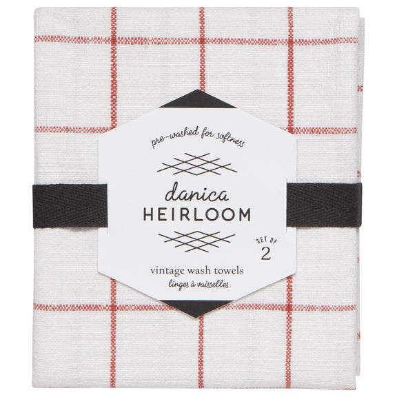 Tea Towel  S2 - Vintage Heirloom Clay