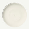 Made In 10.5" Dinner Plates 4pc - White with Navy Rim