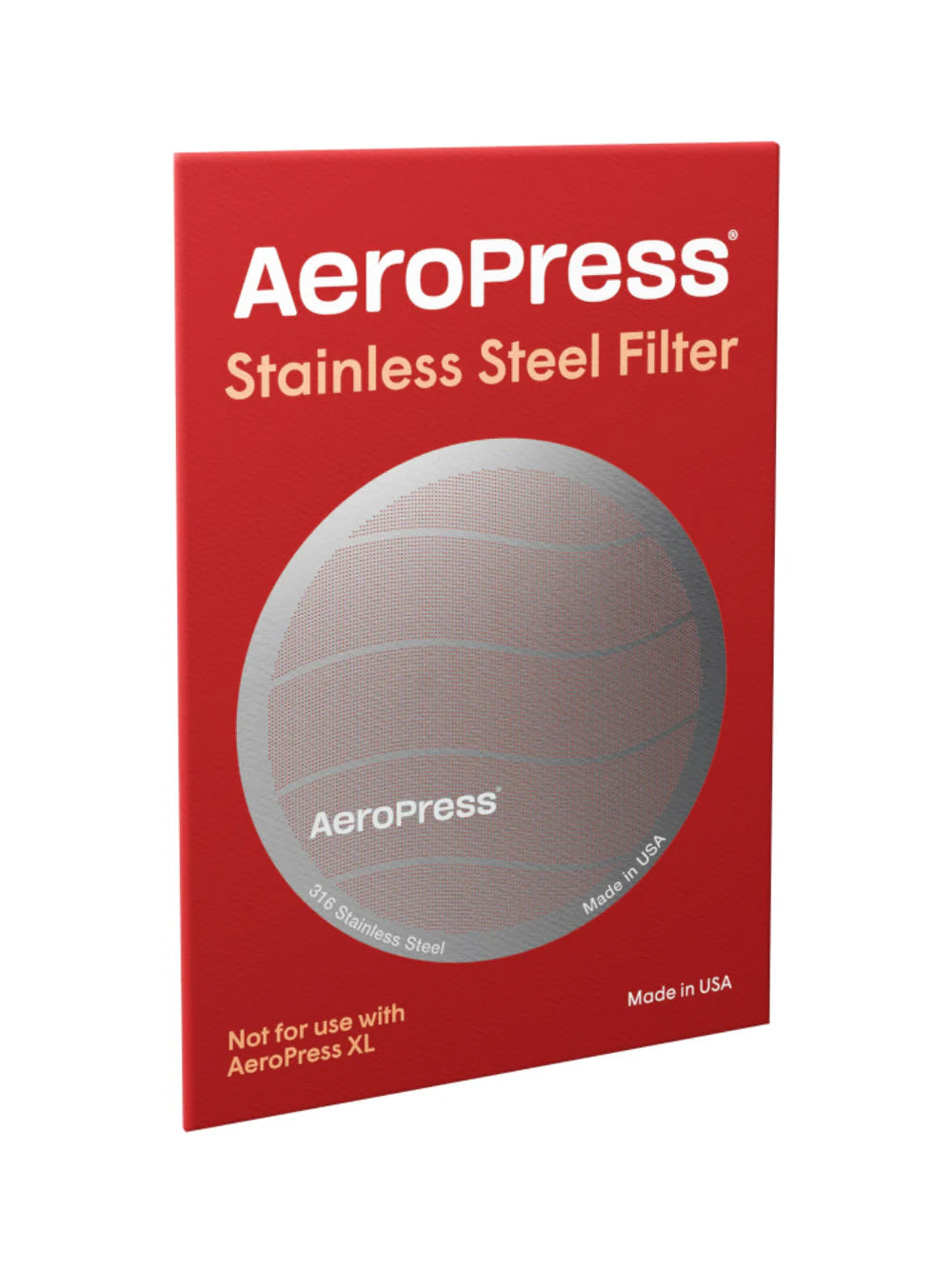 Aeropress Stainless Steel Reusable Filter - Each