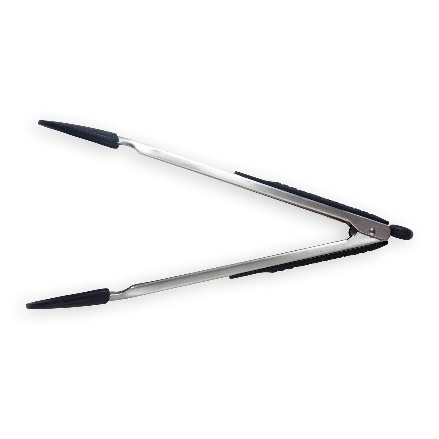 Black Silicone Coated Locking Tong - 12"