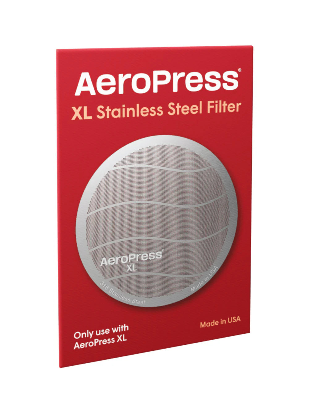 AeroPress XL Stainless Steel Reusable Filter - each