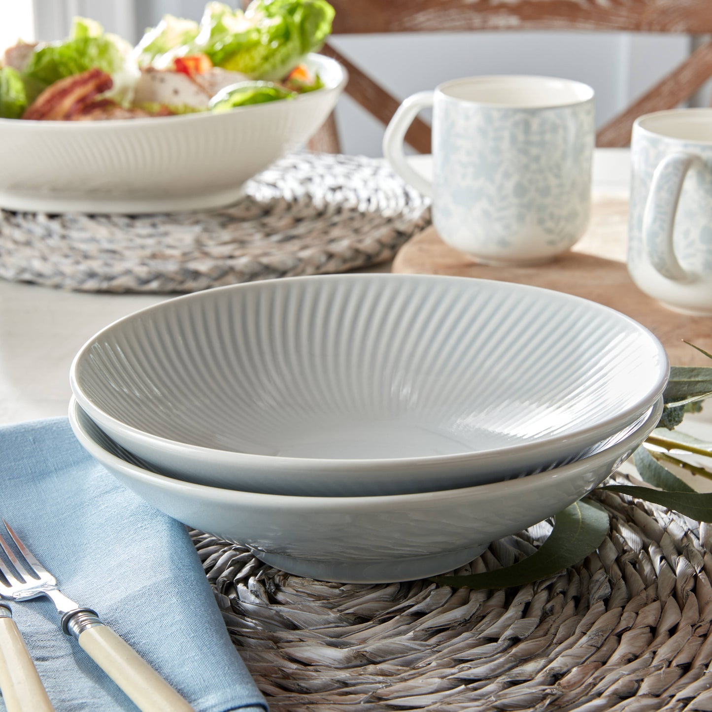 Arc Grey Pasta Bowl (40% off at checkout)