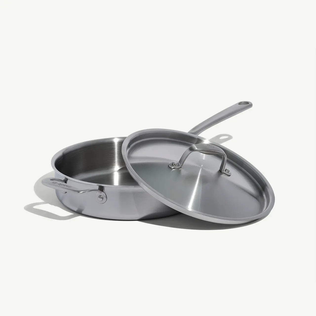 Made In 3.5 Qt Stainless Steel Clad Saute Pan