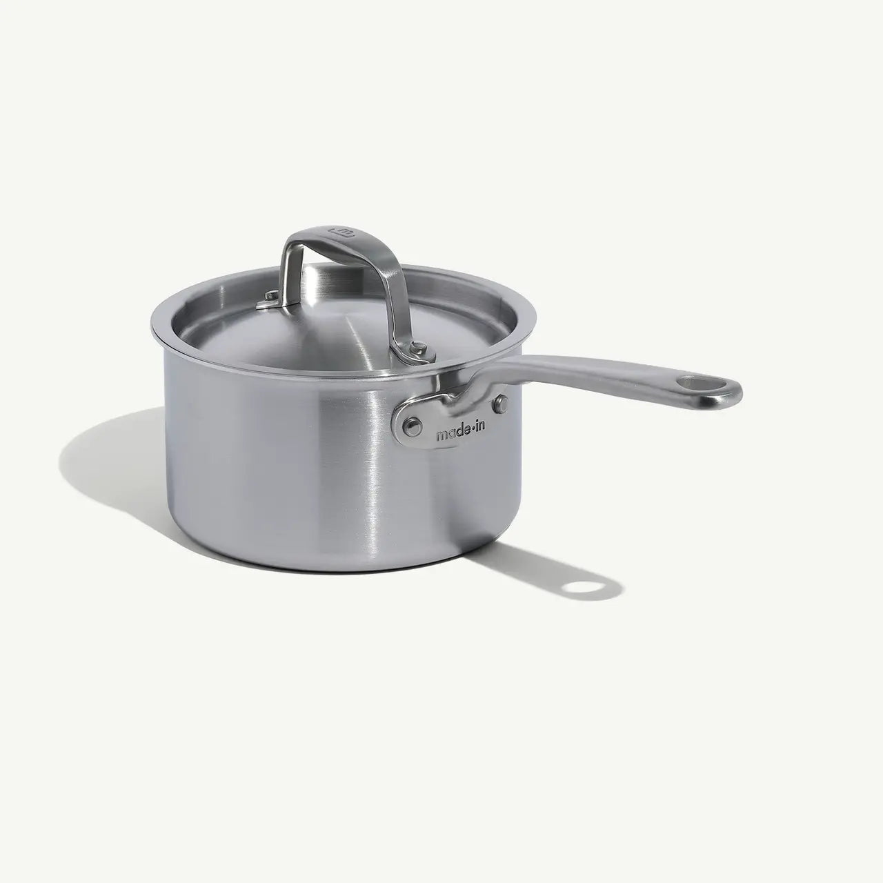Made In 2 Qt Stainless Steel Clad Saucepan