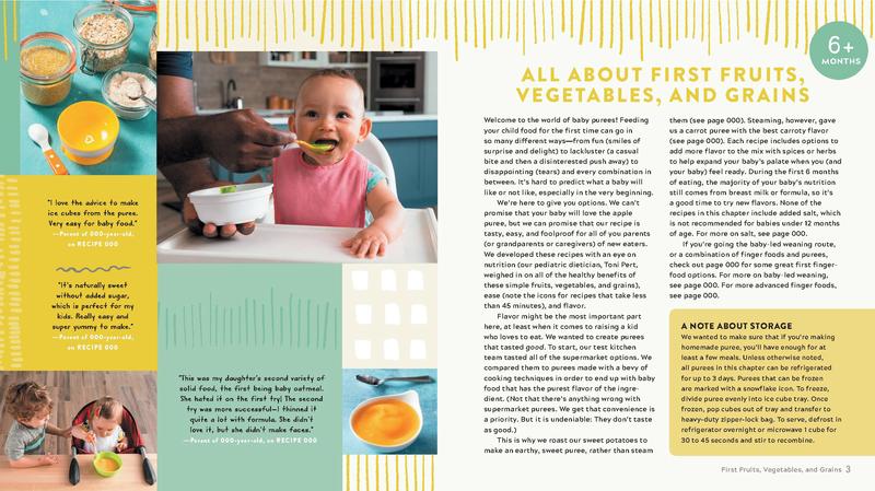 The Complete Baby and Toddler Cookbook - America's Test Kitchen
