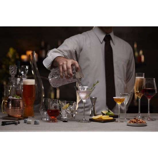 Brilliant Degustation Tall Stemmed Shot Glasses Set of 4 Assorted