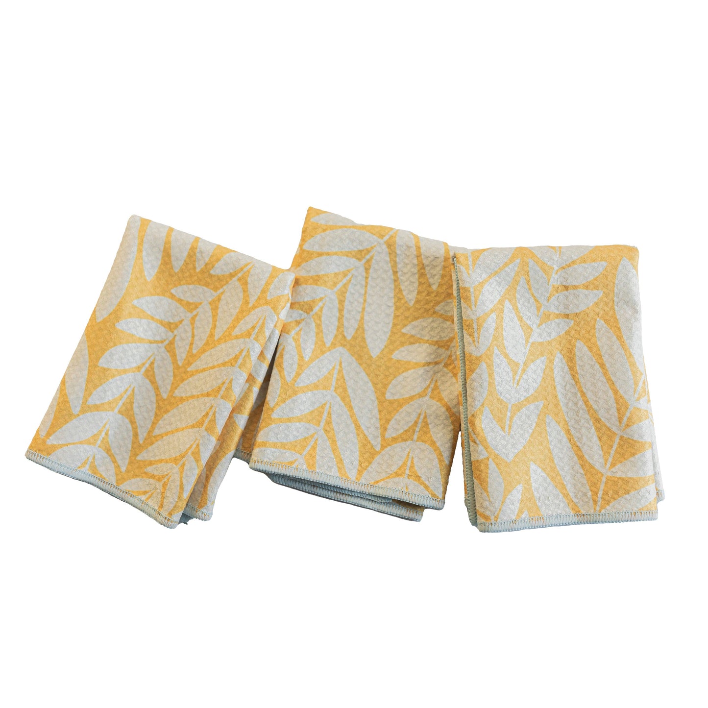 Mighty Mini Towel (Set of 3) - Nuthatch Dog Park: Teal
