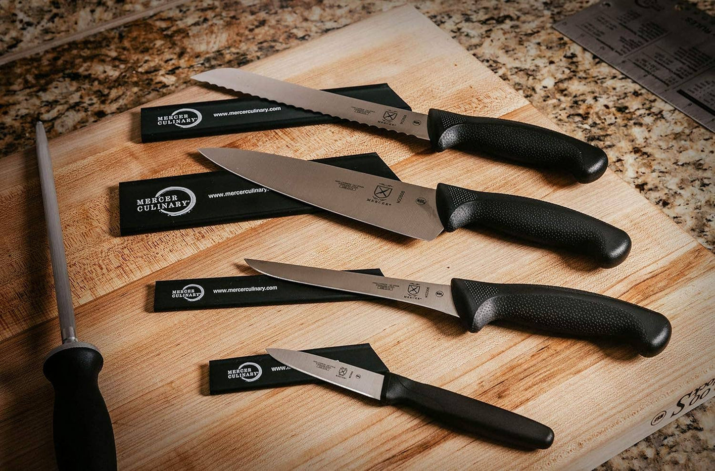 Mercer Culinary Knife Guard 8" x 2" - Black