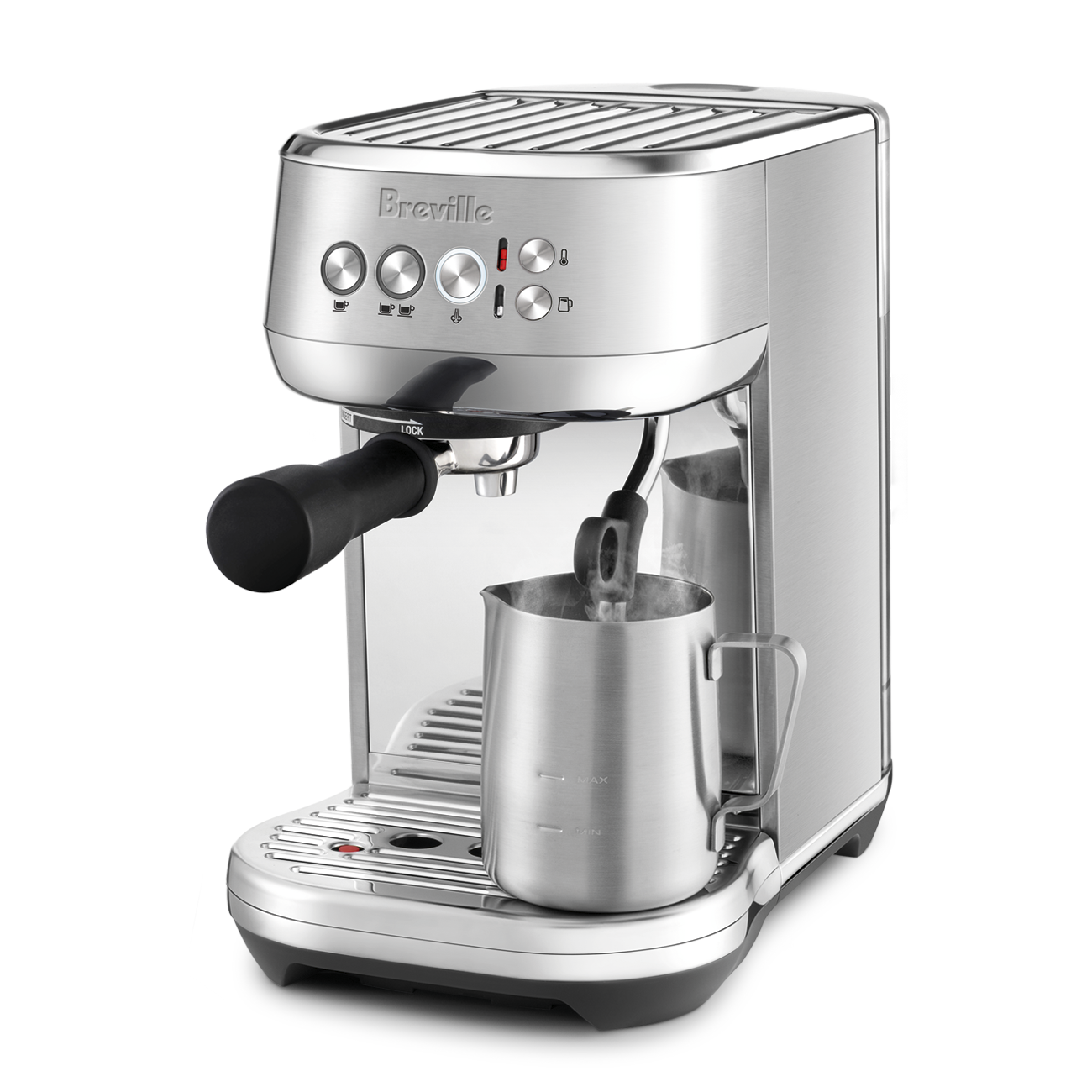 Breville Bambino Plus - Black Stainless