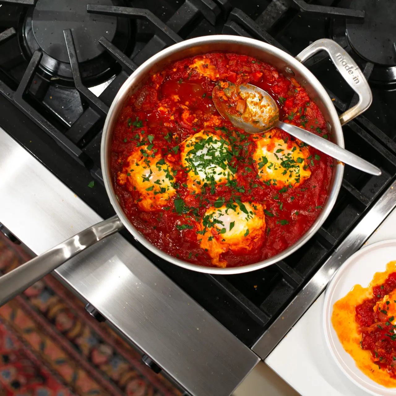 Made In 3.5 Qt Stainless Steel Clad Saute Pan