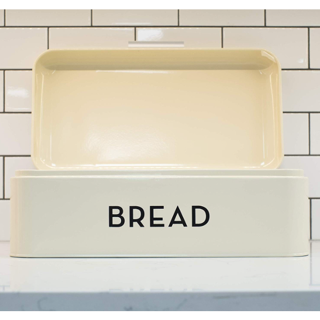 Bread Bin Large - Ivory
