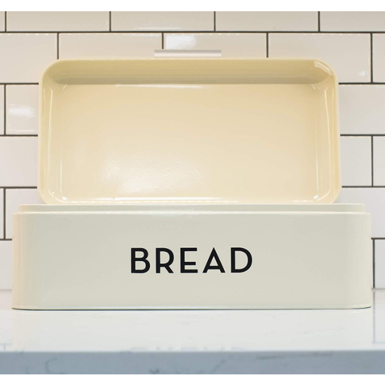 Bread Bin Large - Ivory