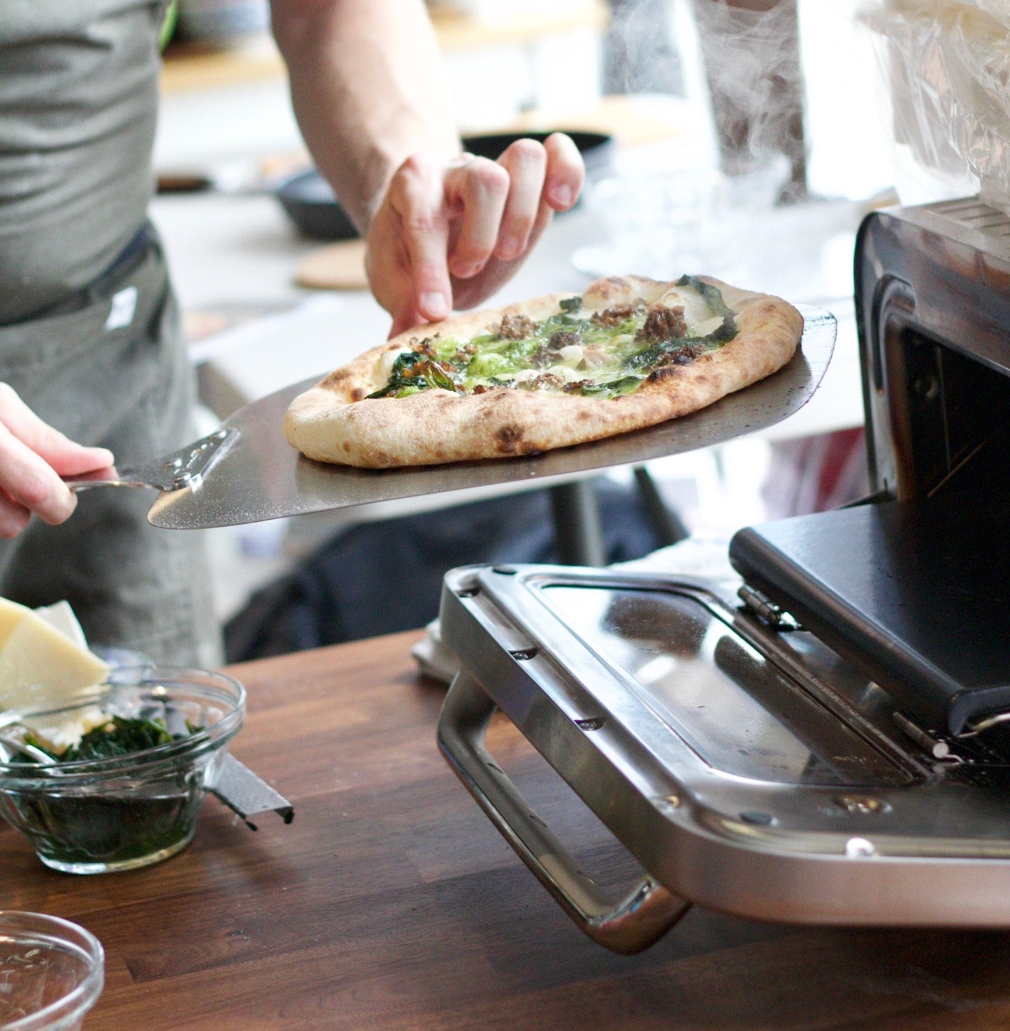 Breville Smart Oven Pizzaiolo Stainless Maison Cookware + Bakeware