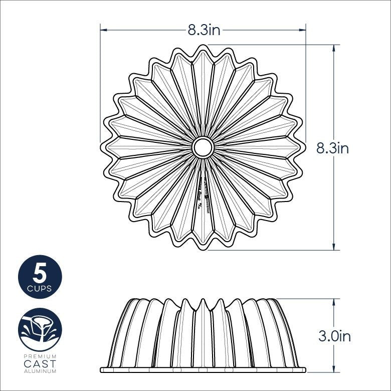 Brilliance Bundt Pan - 5 cup