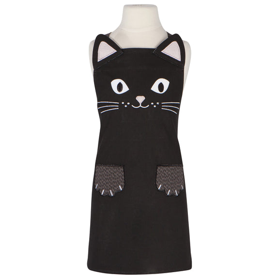Kids Apron & Hat Set - Cat Daydream