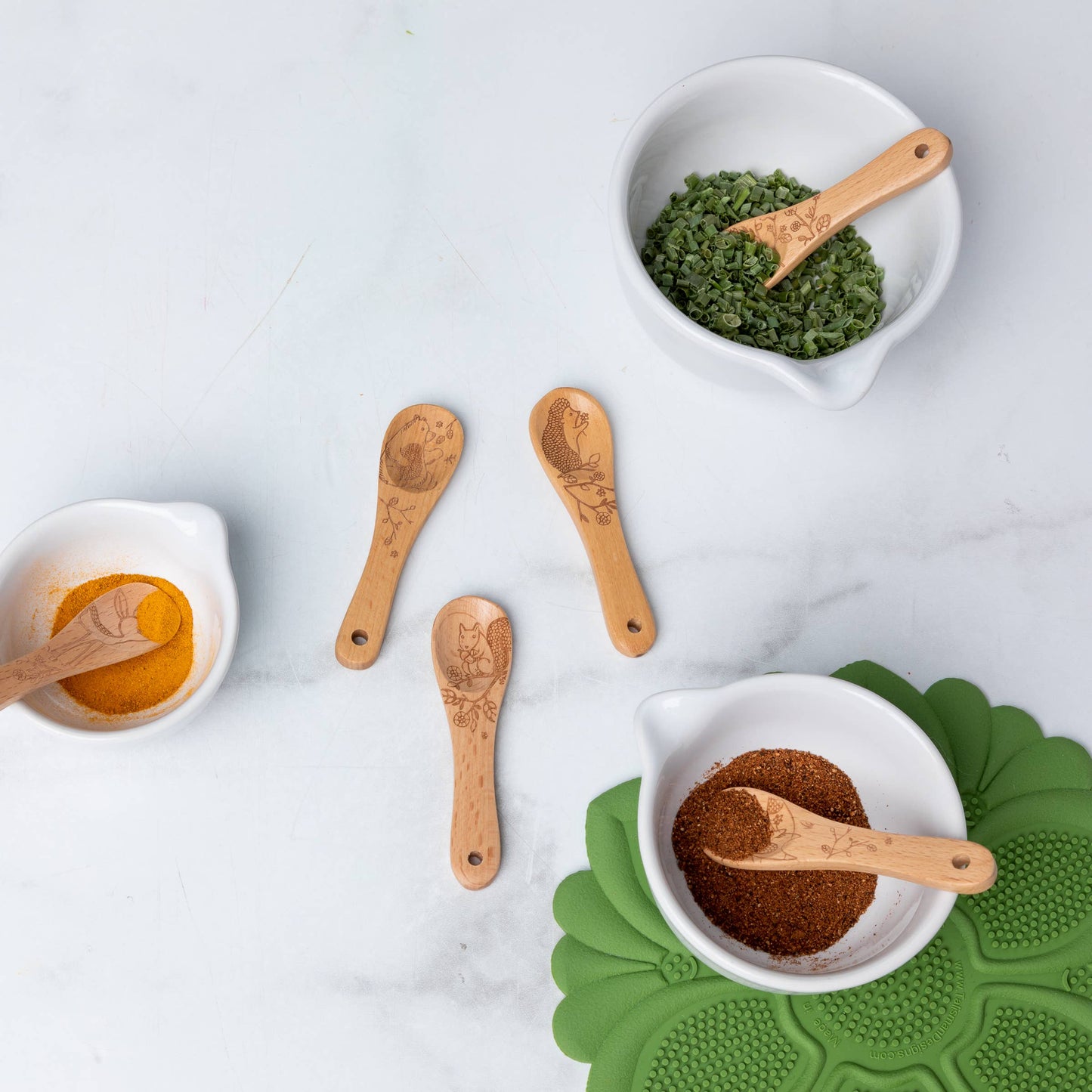Beechwood Mini Spoon Fox
