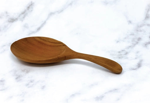 TEAK IT EASY Teak Rice Serving Spoon 7"