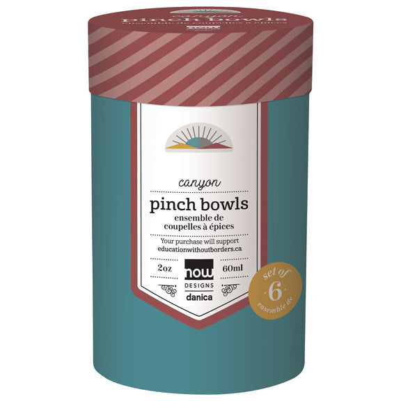 Pinch Bowl Set/6 - Canyon