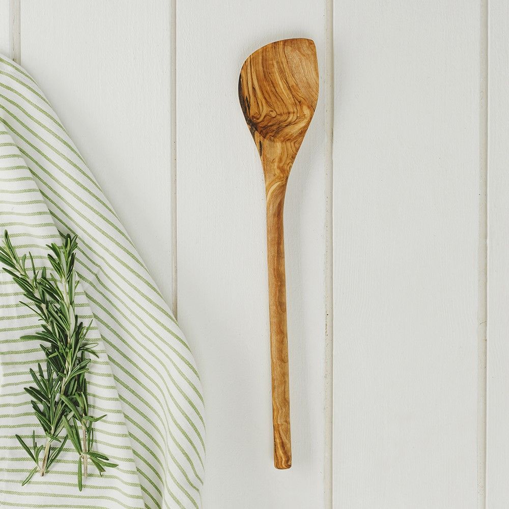 Olive Wood - Corner Spoon