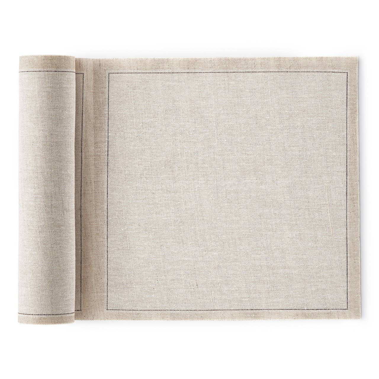 Natural Linen Luncheon Napkins 20 Units