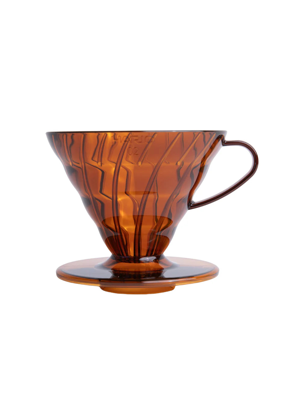 Hario V60-02 Plastic Dripper - Amber