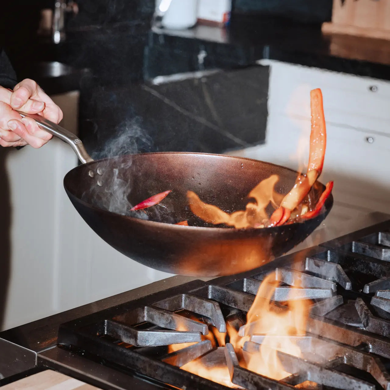 Made In 13.5" Seasoned Carbon Steel Wok