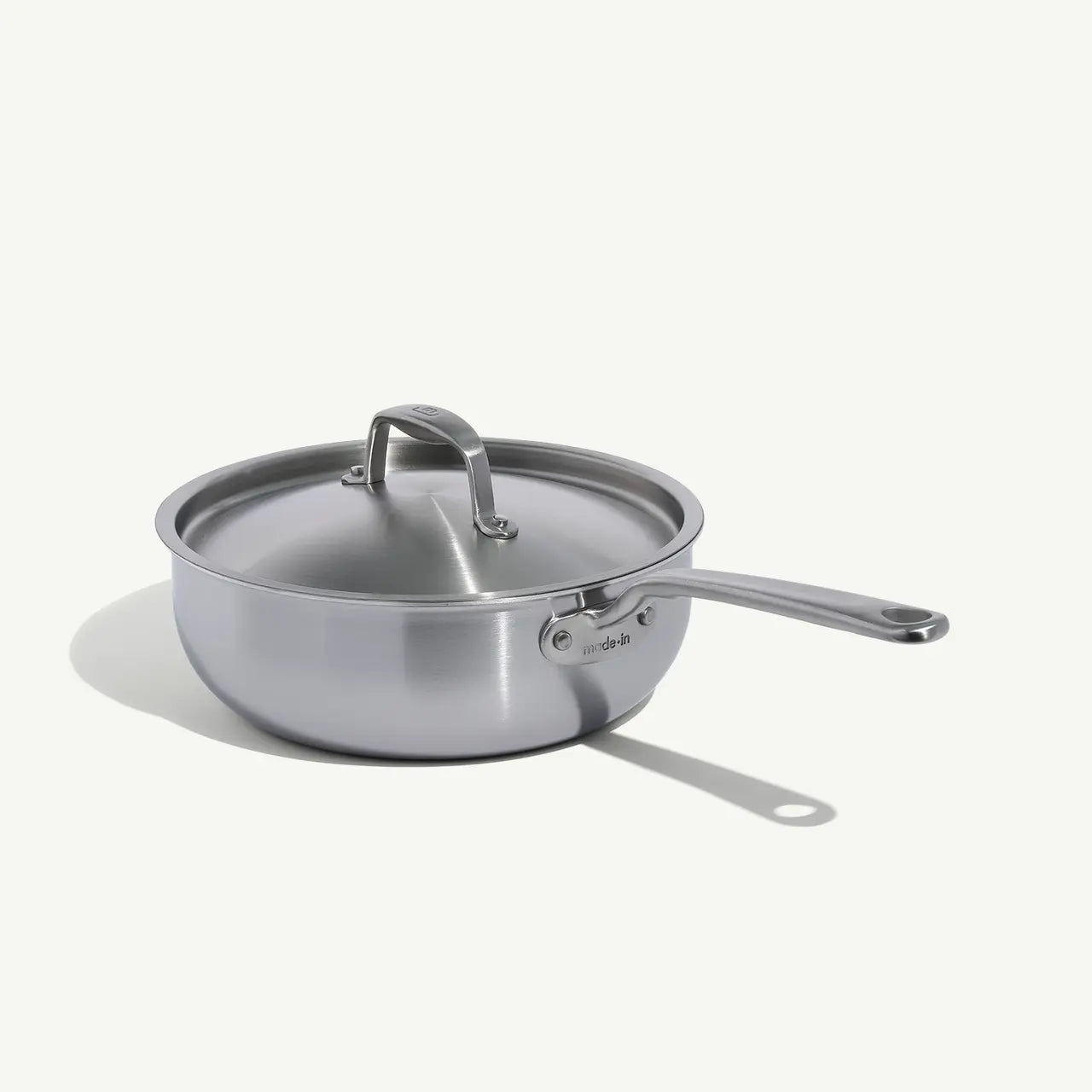 Made In 3 Qt Stainless Steel Clad Saucier