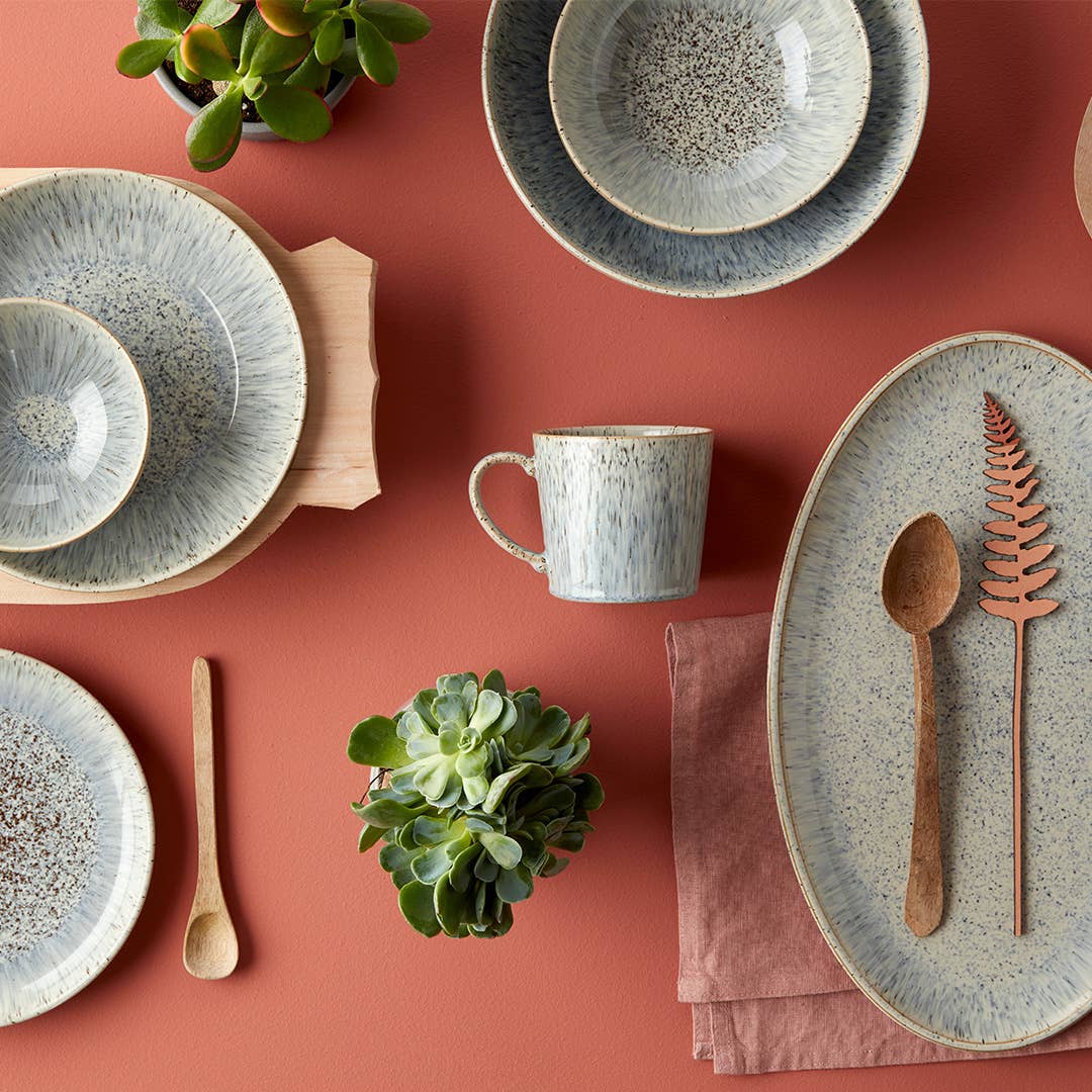 Denby Halo Speckle Pasta Bowl