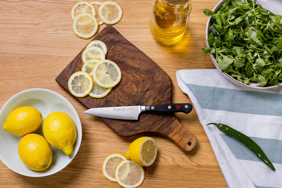 Wusthof 4.5" Asian Utility Knife - Classic Black