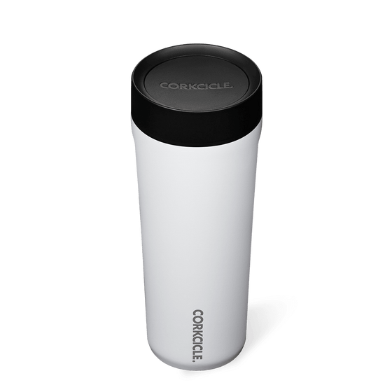Load image into Gallery viewer, Corkcicle Commuter Cup - Gloss White - 17oz 502ml
