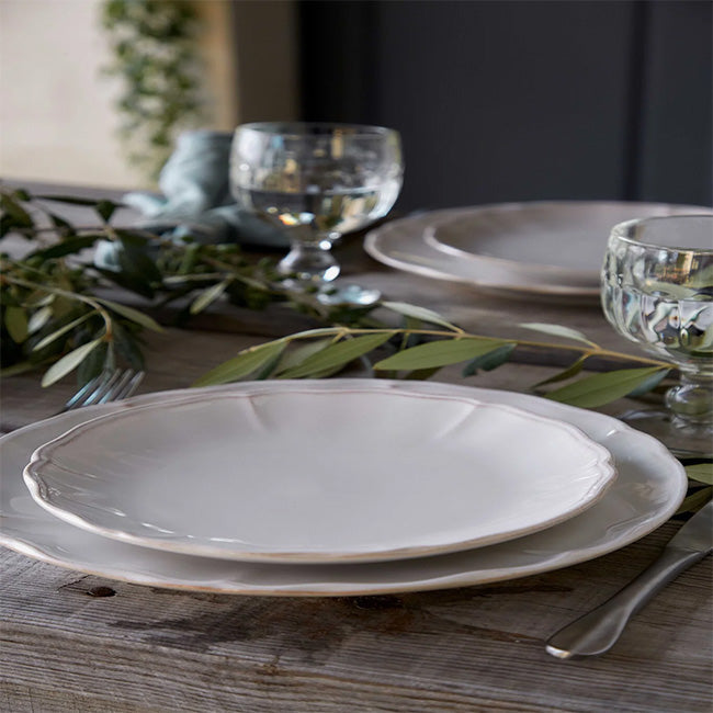 Costa Nova Alentejo Salad/Dessert Plate 8.5in White
