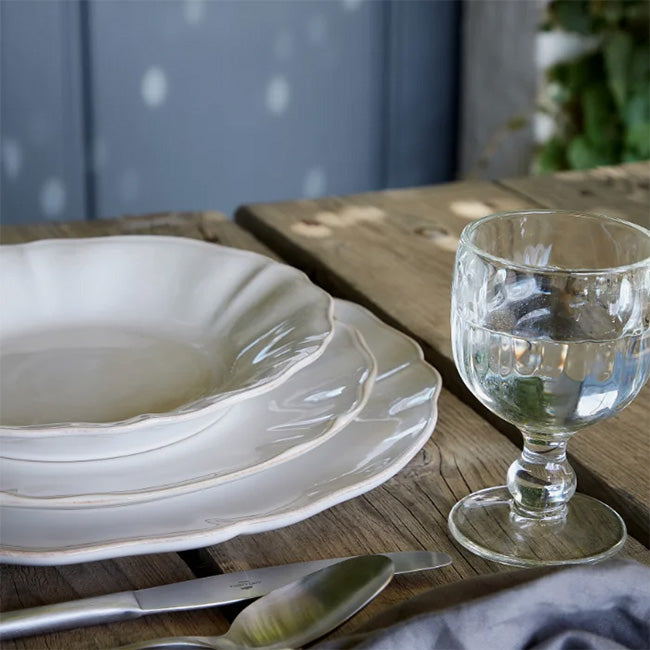 Costa Nova Alentejo Soup/Pasta Plate White - 9.6in