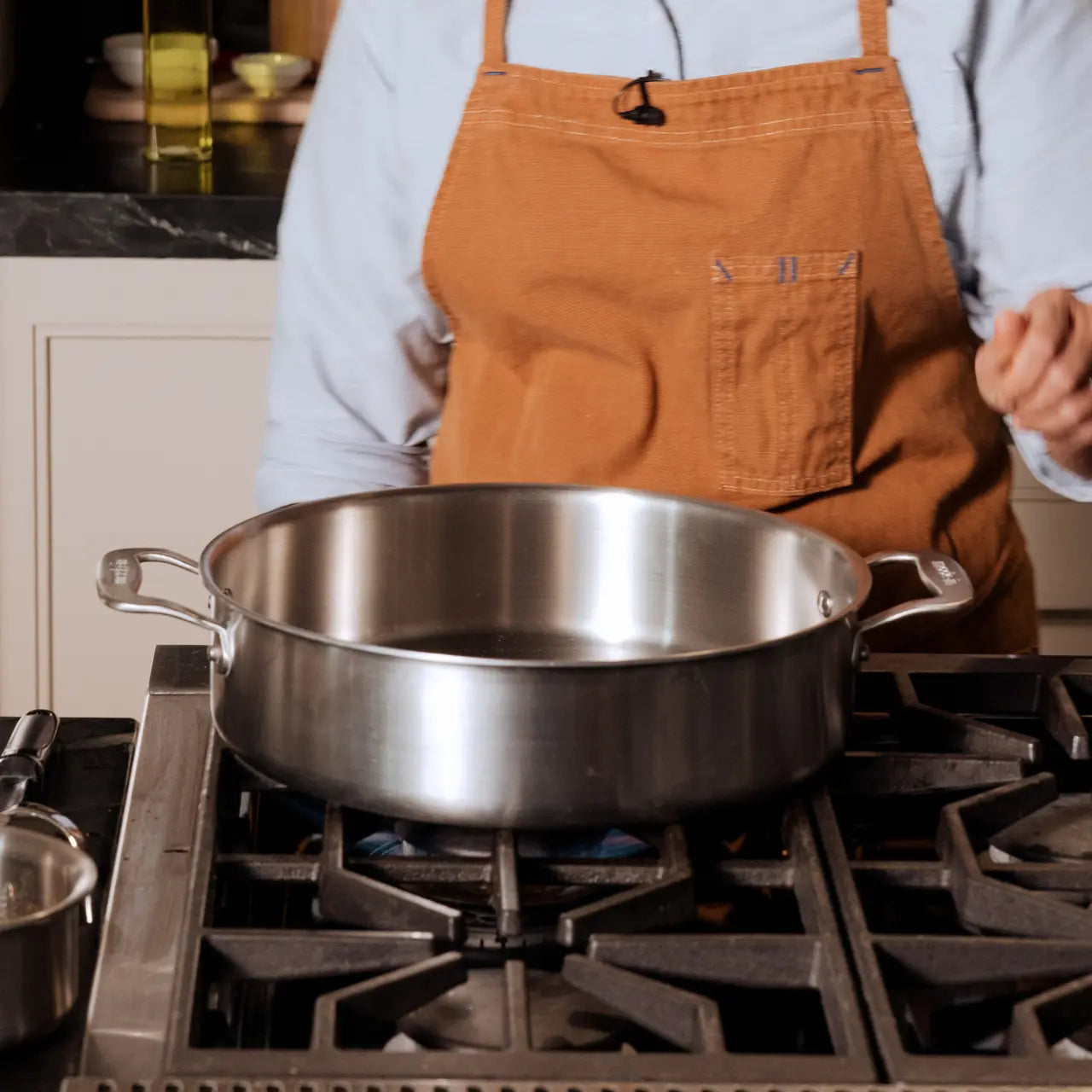 Made In 6 Qt Stainless Steel Rondeau