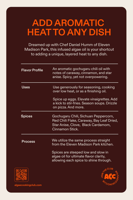 Algae Gochugaru Chili Oil – For Cooking, Drizzling, Dressing, Dips