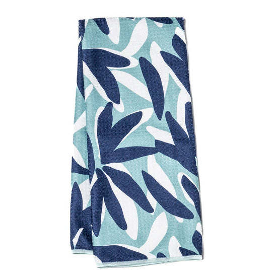 Anywhere Towel - Japonica in Turquoise
